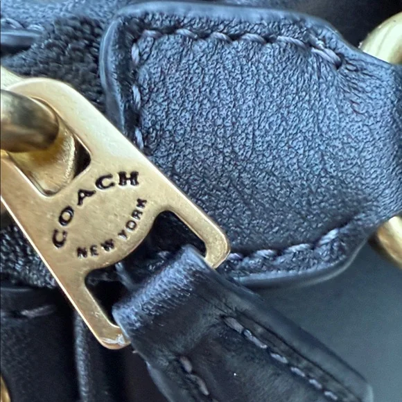 Coach Nolita Mini Barrel Bag with Gold Groments - Picture 9 of 13